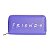 Carteira Friends Logo Lilás 19x10Cm De Ziper Oficial Warner Bros - Imagem 2