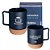 Caneca Profissões Professor Educador Vidro 350ml Com Base De Cortiça Porta-Copo - Imagem 1