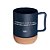 Caneca Profissão Medicina Médico Vidro 350ml Com Base De Cortiça Porta-Copo - Imagem 3