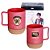 Caneca Harry Potter Plataforma 9 3/4 Vidro 350ml Com Base Cortiça Porta-Copo Harry Potter Oficial Warner Bros - Imagem 1
