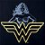 Camiseta Mulher Maravilha Logo C/ Necessarie Unissex Adulto 100% Algodão Oficial DC Comics - Imagem 5