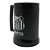 Caneca Santos S.F.C. No Santos Morrer Gel Congelante 400 ML Preta Oficial - Imagem 3