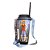 Copo Com Canudo One Piece Luffy Preto Azul 1000ML Com Fita Oficial Toei - Imagem 2
