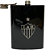Cantil Galo Atlético Mineiro P Destilados Aço Inox Preto 220ml Oficial - Imagem 3