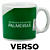 Mini Caneca Palmeiras Porcelana 120ML Oficial Verdão Porco - Imagem 3