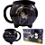 Caneca 3D Wandinha Weathervane Caldeirão 450ml Oficial Netflix - Imagem 1