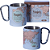 Caneca Motivacional Viajar Novas Histórias Aço Inox Com Mosquetão - Imagem 1