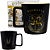 Caneca Hogwarts Pomo De Ouro Cerâmica Oficial Harry Potter - Imagem 1