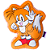 Almofada 3D Tails Raposa Laranja Aveludada Oficial Sonic SEGA - Imagem 1