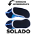 Stitch Pantufa Star Calçado Cosplay Solado Borracha Oficial Disney - Imagem 4