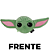 Baby Yoda Grogu Máscara Dormir Almofada Pescoço Oficial Star Wars - Imagem 2