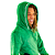 Slytherin Sonserina Macacão Kigurumi Pijama Roupa Fantasia Cosplay Verde Inverno Adulto Oficial Harry Potter - Imagem 4