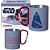 Caneca Darth Vader Aço Inox Com Mosquetão Oficial Star Wars - Imagem 1