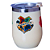 Copo Harry Potter Hogwarts Térmico 400ml Com Tampa Oficial WB - Imagem 1
