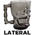 Caneca De Chopp 3D Caveira Formato Crânio Vidro Fume 500ml - Imagem 3