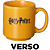 Mini Caneca Lufa-Lufa Hufflepuff Empilhável Cerâmica Casa Amarela Hogwarts 100ML Oficial Harry Potter - Imagem 3