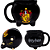 Caneca 3D Caldeirão Grifinoria Gryffindor Porcelana 500ml Oficial Harry Potter - Imagem 1