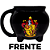 Caneca 3D Caldeirão Grifinoria Gryffindor Porcelana 500ml Oficial Harry Potter - Imagem 2