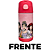 Garrafa Princesas Pocahontas Cinderela Ariel Branca De Neve Térmica Infantil Com Canudo De Silicone 300ML Oficial Disney - Imagem 2