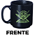 Mini Caneca Mestre Yoda Preta Café Expresso Empilhável Cerâmica 100ML Oficial Star Wars Disney - Imagem 2