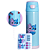 Garrafa Stitch Térmica 6 Horas Quente Gelada Azul Rosa 500ml Com Cartela Adesivos Personalização Oficial Disney - Imagem 1