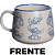 Caneca Stitch Cerâmica Fosca Com Estampa Baixo Relevo 500ML Oficial Disney - Imagem 2