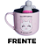 Caneca Eu Amo Gatos E Um Bom Chá Cerâmica 350 Ml Com Boneco Infusor De Chá - Imagem 2