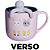 Caneca Eu Amo Gatos E Um Bom Chá Cerâmica 350 Ml Com Boneco Infusor De Chá - Imagem 3