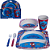 Homem-Aranha Spider-Man Kit Refeição Infantil Fibra Bambu E Melamina Bowl + Prato + Copo + Garfo E Faca Oficial Marvel - Imagem 1