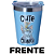 Copo Tom E Jerry Térmico Quente Gelado 300ml Com Tampa Oficial Hanna Barbera - Imagem 2