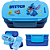 Stitch Marmita Lancheira Infantil Com Garfo E Faca BPA FREE Com 3 Divisórias 800ml Oficial Disney - Imagem 1