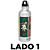 Garrafa Boku No Hero Alumínio Com Mosquetão 500ML Oficial My Hero Academia - Imagem 2