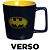 Caneca Batman Dark Knight Cerâmica Vermelha 400ML Oficial DC Comics - Imagem 3