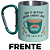 Caneca Central Perk Aço Inox Verde Com Mosquetão Oficial Friends - Imagem 2