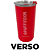 Copo Grifinória Gryffindor Vermelho Térmico Quente Gelado 500ml Com Tampa Oficial Harry Potter - Imagem 3