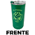 Copo Sonserina Slytherin Verde Térmico Quente Gelado 500ml Com Tampa Oficial Harry Potter - Imagem 2