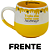 Caneca Mel Abelha Abelhinha Cerâmica 400ML + Caixa Presente - Imagem 2