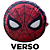 Almofada Homem-Aranha Spider-man 3D Redonda 35x35 Cm Aveludada Oficial Marvel - Imagem 3