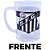 Caneca Santos Peixe De Chopp Vidro 660 ML Brasão Oficial - Imagem 2
