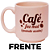 Mini Caneca Café Faz Mal (Quando Acaba) Café Expresso Empilhável Cerâmica 100ML - Imagem 2