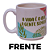 Mini Caneca Folhas A Vida É O Que A Gente Semeia Café Expresso Empilhável Cerâmica 100ML - Imagem 2