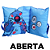 Almofada 3D Stitch Carta Com Laço Aveludada Oficial Disney - Imagem 4