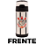 Garrafa Corinthians Térmica Quente Gelada Infantil Com Canudo De Silicone 350ML Oficial Timão - Imagem 2