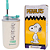 Copo Snoopy Térmico Quente Gelado 300ml Com Tampa E Canudo Oficial Peanuts - Imagem 1