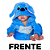 Stitch Macacão Kigurumi Pijama Roupa Fantasia Cosplay Inverno 1 ano Oficial Disney - Imagem 2
