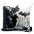 Almofada Batman Aveludada 40 x 40 Cm Oficial DC Arkham City - Imagem 1