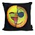 Almofada Emoji De Boa Com Lantejoulas 40x40CM - Imagem 1