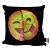 Almofada Emoji Yummy Com Lantejoulas 40x40CM - Imagem 1