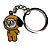 Chaveiro BTS Emoji Cachorrinho Chimmy criado por Jimin Metal - Imagem 1