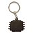 Chaveiro Harry Potter Plataforma 9 3/4 Rustico Metal - Imagem 4